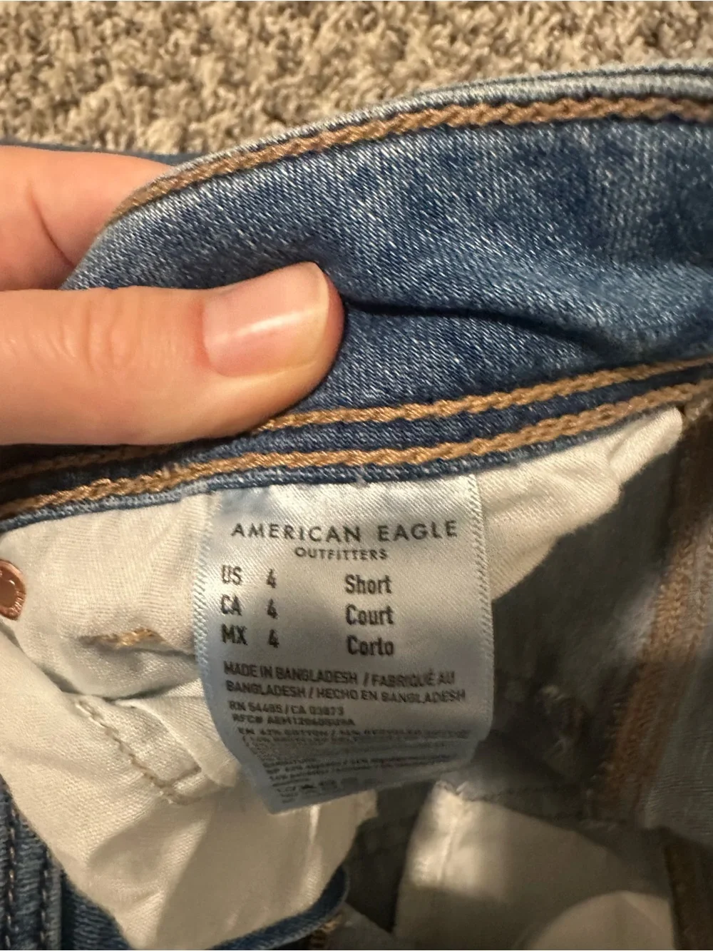 American Eagle Outfitters Women's Medium Blue Bootcut Jeans